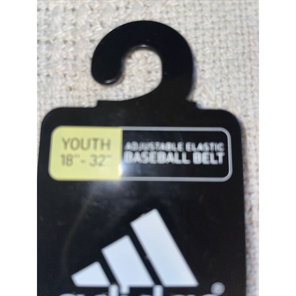 Adidas Adjustable Baseball Belt Youth 18”-32” Blue Elastic Performance BBA91RY - Picture 3 of 12